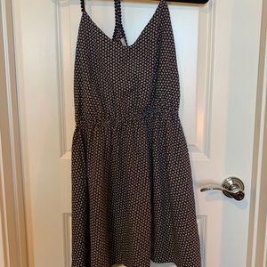 Adorable T-Back Navy Print Dress Cover-Up July 4th